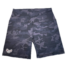 Load image into Gallery viewer, Camo LR Biker Shorts
