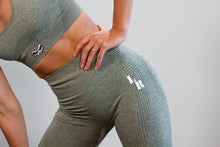 Load image into Gallery viewer, Stretch LR Olive Green Leggings
