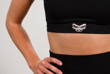 Load image into Gallery viewer, Stretch LR Black Sports Bra
