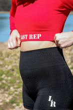 Load image into Gallery viewer, Stretch LR Red Long Sleeve Crop
