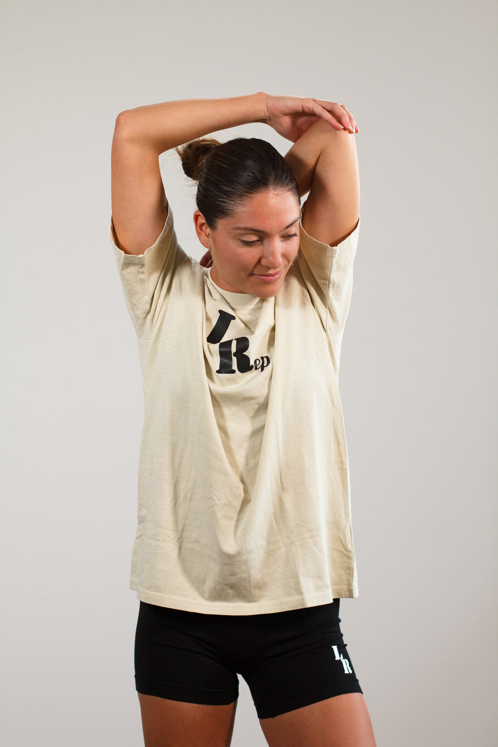 last rep shirt with last rep biker shorts