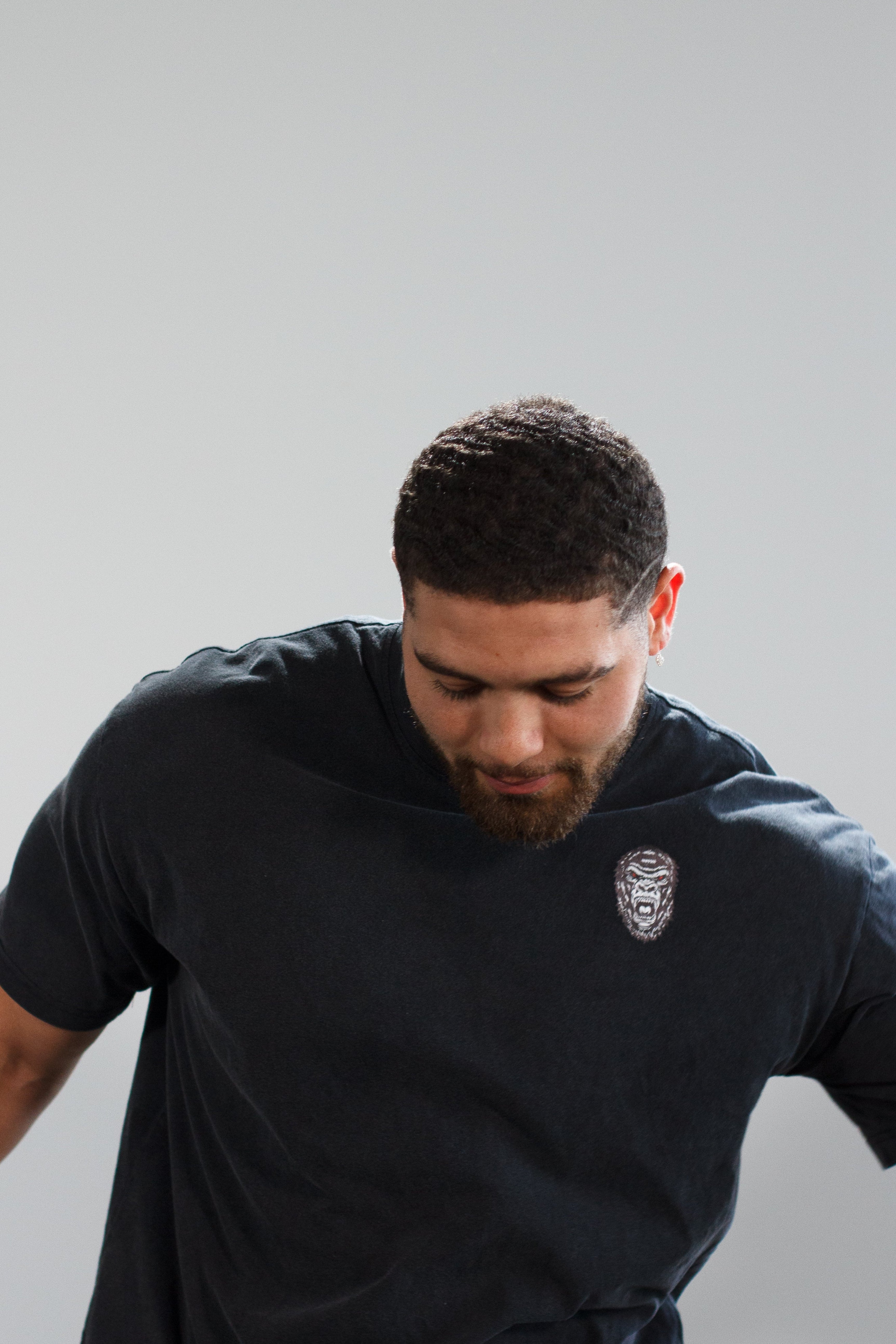man dancing with last rep activewear on